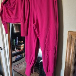 Women's Hot Pink Jogger Pants